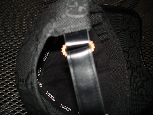 GUCCI BLACKED OUT HAT