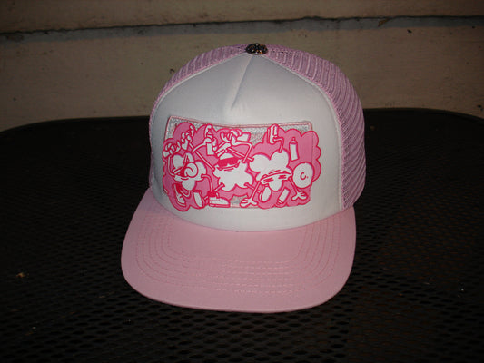 CHROME PINK HAT