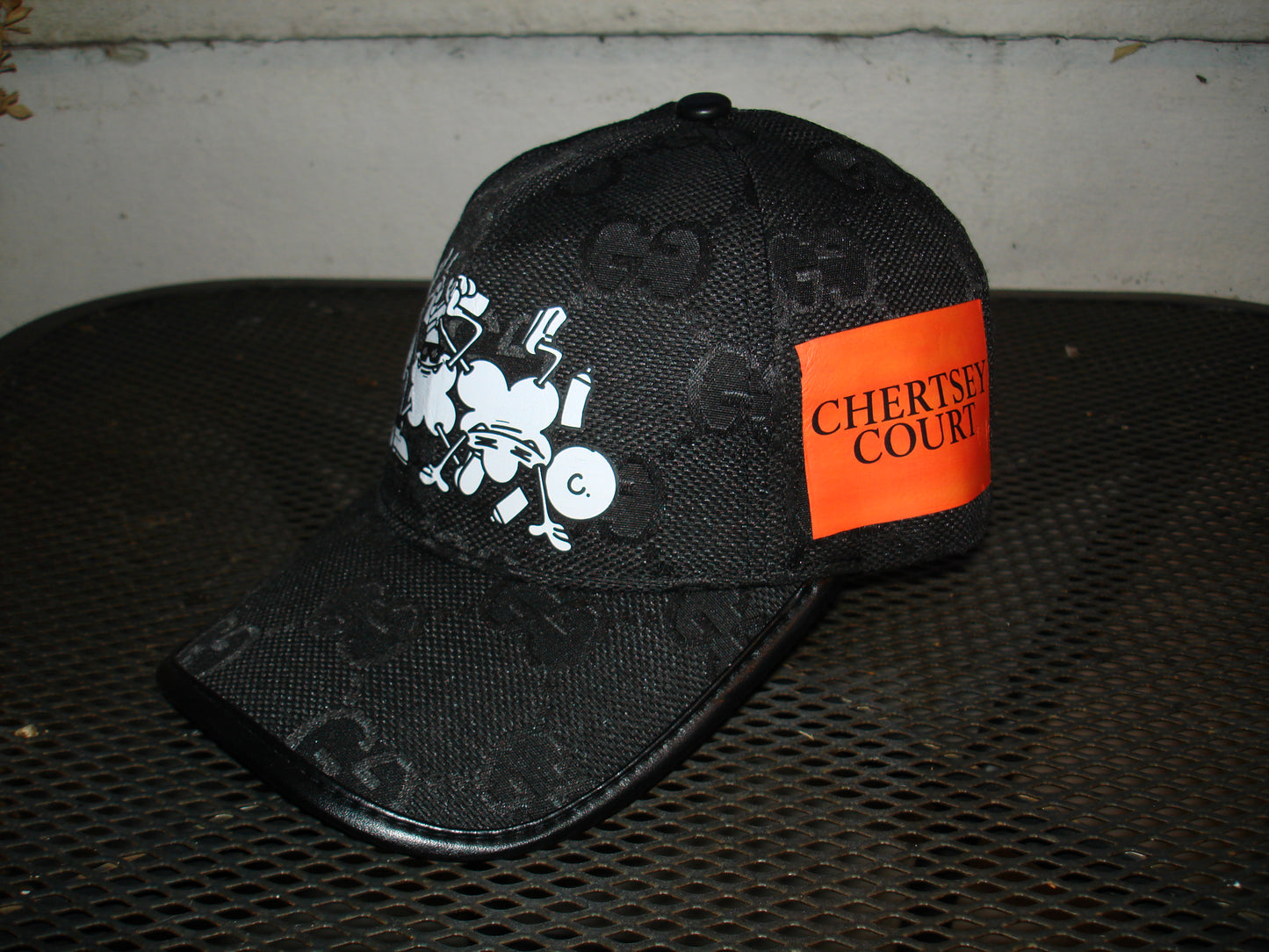 GUCCI BLACKED OUT HAT