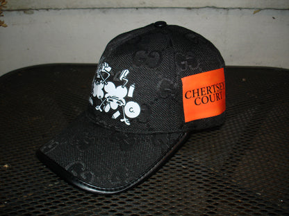 GUCCI BLACKED OUT HAT